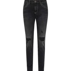 MOS MOSH MMBRADFORD SCRATCH JEANS SORT