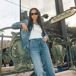 Mos Mosh MMEmme Marine Shirt Mid Blue