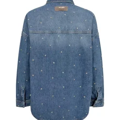 Mos Mosh MMEmme Marine Shirt Mid Blue