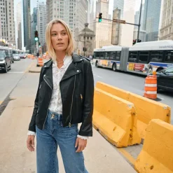 Mos Mosh MMFrances Biker Jacket Black