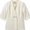 Mos Mosh MMGrit Carli Blazer Off White