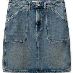 Mos Mosh MMMaki Mondra Skirt Blå