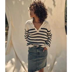 Mos Mosh MMMaki Mondra Skirt Blå