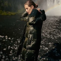 Mos Mosh MMNova Metallic Down Jacket Forest Night