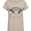 Mos Mosh MMZibby O-SS Tee Feather Gray