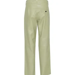 MUNDERINGSKOMPAGNIET IRIS LEATHER PANTS LYSEGRØN