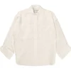 Munthe Fortunato Embroidery Shirt White