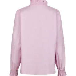 Neo Noir Brielle Stripe Shirt Light Pink