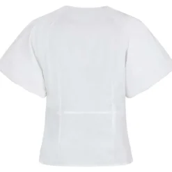 Neo Noir Irina Poplin Blouse White
