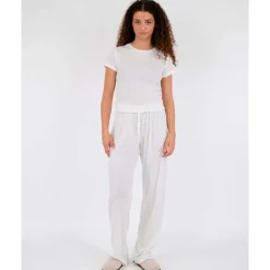 Neo Noir Serafine Pointelle Pants Hvid
