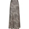 Neo Noir Vicky Floating Wave Skirt Dark Sand