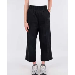 Neo Noir Yana Poplin Pants Sort