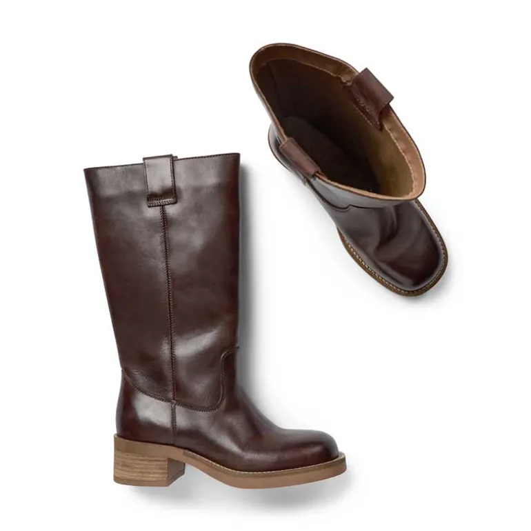 Pavement Anneli Vintage Boots Brown