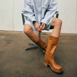 Pavement Anneli Vintage Boots Tan Vintage