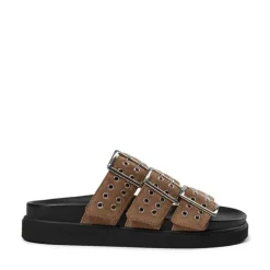 Pavement Joan Suede Sandals Brun