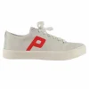 PHILIP HOG ANDREA RECYCLED SNEAKERS OFF WHITE