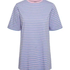 Pieces PCAbby SS Loose Tee BC Lyserød