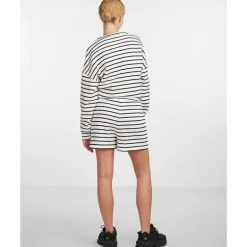 Pieces PCChilli Summer Shorts Stripe Noos Cloud Dancer