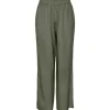 Pieces PCMilano HW Wide Pant D2D PB Army