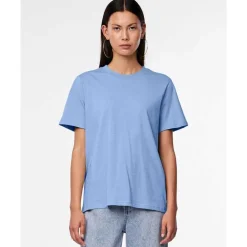 Pieces PCRia SS Solid Tee Noos BC Lyseblå