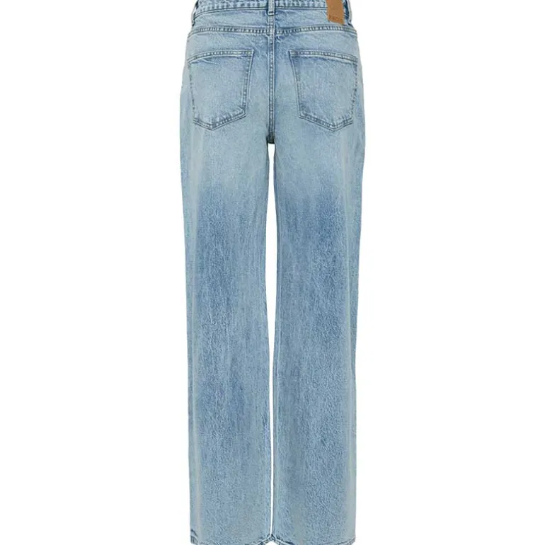 Pieces PCSelma HW Wide Jeans Noos Light Blue Denim