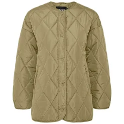 Pieces PCStella Quilted Jacket Noos Mermaid