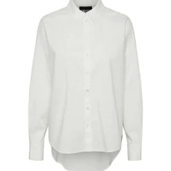 Pieces PCTanne LS Loose Shirt NOOS Hvid