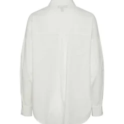 Pieces PCTanne LS Loose Shirt NOOS Hvid