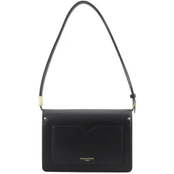 Pourchet Paris 79046 Anjou Large Crossbag Noir
