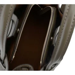 Pourchet Paris 20032 Blossom Medium Bag Taupe