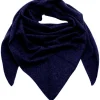 ROSAS L-11 TRIANGLE SCARF CASHMERE NAVY