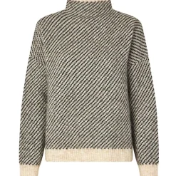 Second Female Capella Knit T-Neck Brazilian Sand