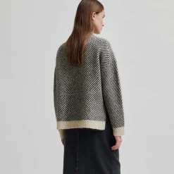 Second Female Capella Knit T-Neck Brazilian Sand