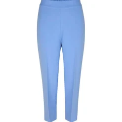 SECOND FEMALE FIQUE CROPPED TROUSERS BLÅ