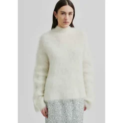 Second Female Isaky Knit T-Neck Eggnog