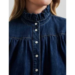 Second Female Mina Denim Shirt Blue Denim