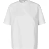 Second Female Sila SS Oversize Tee Hvid