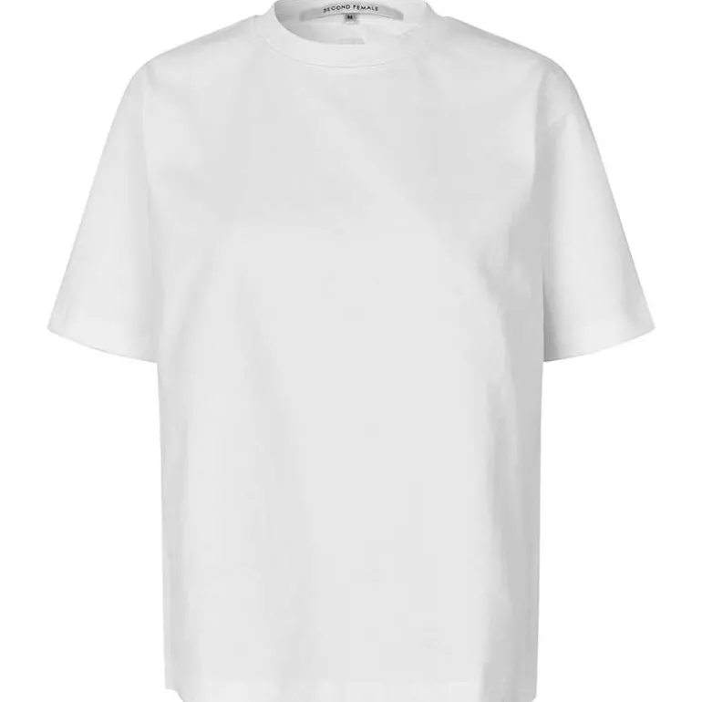 Second Female Sila SS Oversize Tee Hvid