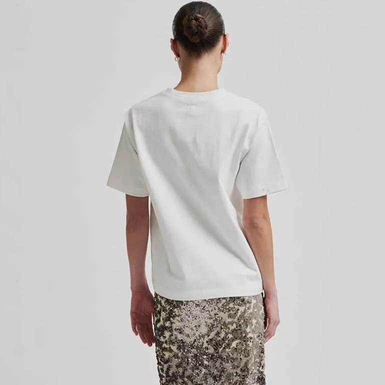 Second Female Sila SS Oversize Tee Hvid