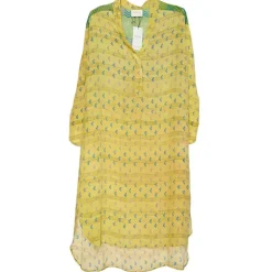 SISSEL EDELBO FLEUR DE LIS CAFTAN DRESS 2 GUL