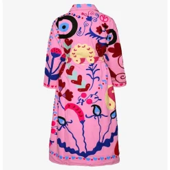 Sissel Edelbo Rose Coat Suzani Embroidery Pink