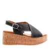 Via Vai 62080 Sissel Capri Sandal Sort